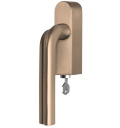 Draaikiepgarnituur ECLIPSE DR100-DKLOCK-O Rechts PVD licht brons