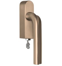 Draaikiepgarnituur ECLIPSE DR100-DKLOCK-O Links PVD licht brons