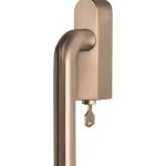 Draaikiepgarnituur ECLIPSE DR101-DKLOCK-O Rechts PVD licht brons