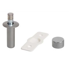 Yale verborgen magnetische deurstopper vloermodel mat nikkel