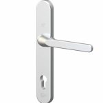 S2 veiligheidsbeslag 4021 smal buiten schild platte kruk PC92 OV SKG2