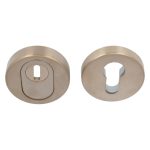 SKG3 Veiligheid-Rozet Met Kerntrekbeveiliging PVD licht brons