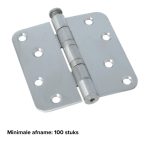 Kogellagerscharnier 89x89 mm rvs