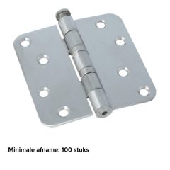Kogellagerscharnier 89x89 mm rvs