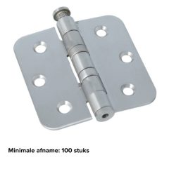 Kogellagerscharnier 76x76 mm rvs