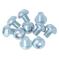 Inbusbout polynorm M6 tbv paumelle 12x13mm staal verzinkt