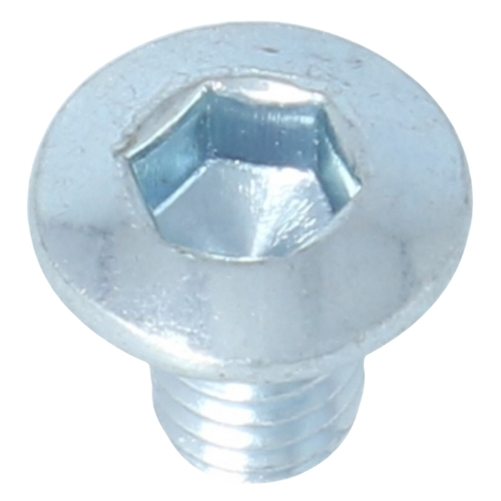 Inbusbout polynorm M6 tbv Z-paumelle 12x11.5mm staal verzinkt - Afbeelding 2