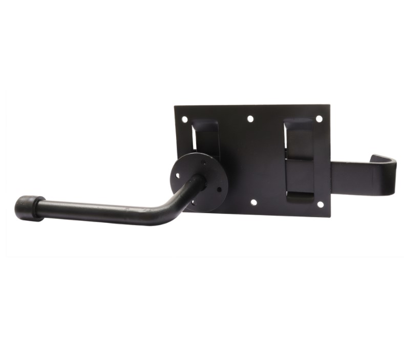 Boerenklinkstel 120x85 mm zwart - Afbeelding 3