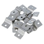 Draadpaneelklem 6 mm rvs