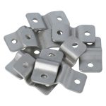 Draadpaneelklem 4 mm rvs