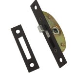 Insteek raamslot 13 mm zwart