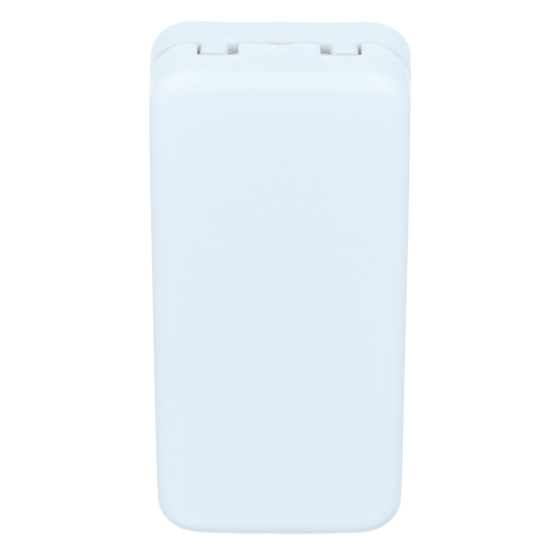 Afdekrozet rechthoek voor draaikiep sluiting wit