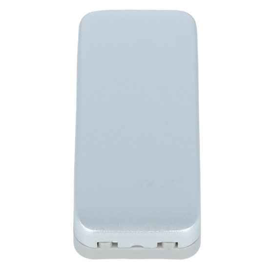 Afdekrozet rechthoek voor draaikiep sluiting aluminium F1 - Afbeelding 4