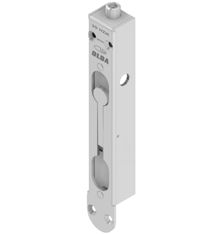 Olda kantschuif type 30/8 voor houten deuren staal verzinkt