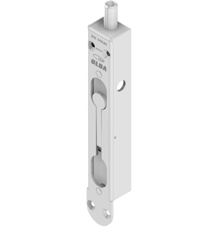 Olda kantschuif type 30/20 voor houten deuren staal verzinkt