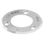 Olda afdekplaatje tbv sluitpotten FSR-serie rvs