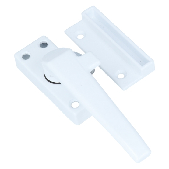 ODShop raamsluiting met sluitplaat links aluminium wit gelakt - Afbeelding 3