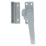 ODShop raamsluiting met sluitplaat rechts aluminium grijs gelakt