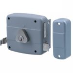 Oplegslot Cisa 50421 60 mm DIN links naar binnen draaiend vaste buitencilinder
