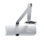 Deurdranger Geze TS 1500 met glijarm zilverkleur