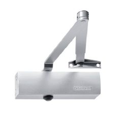 Deurdranger Geze TS 1500 met glijarm zilverkleur