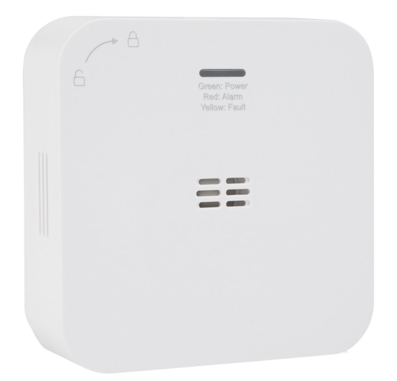 Smartwares koolmonoxide melder type FGA-13800 met sensor wit