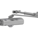 Yale deurdranger hold open 300 serie sterkte 2-4 zilver