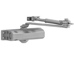 Yale deurdranger hold open 300 serie sterkte 2-4 zilver