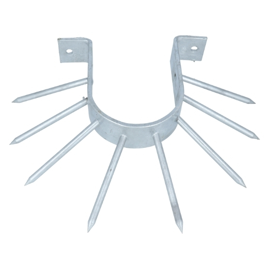 Anti klimbeugel halfrond verzinkt