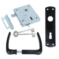 Poortslot met beslag inclusief 2 sleutels