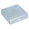 Paalkapje met punt 70x70 mm verzinkt