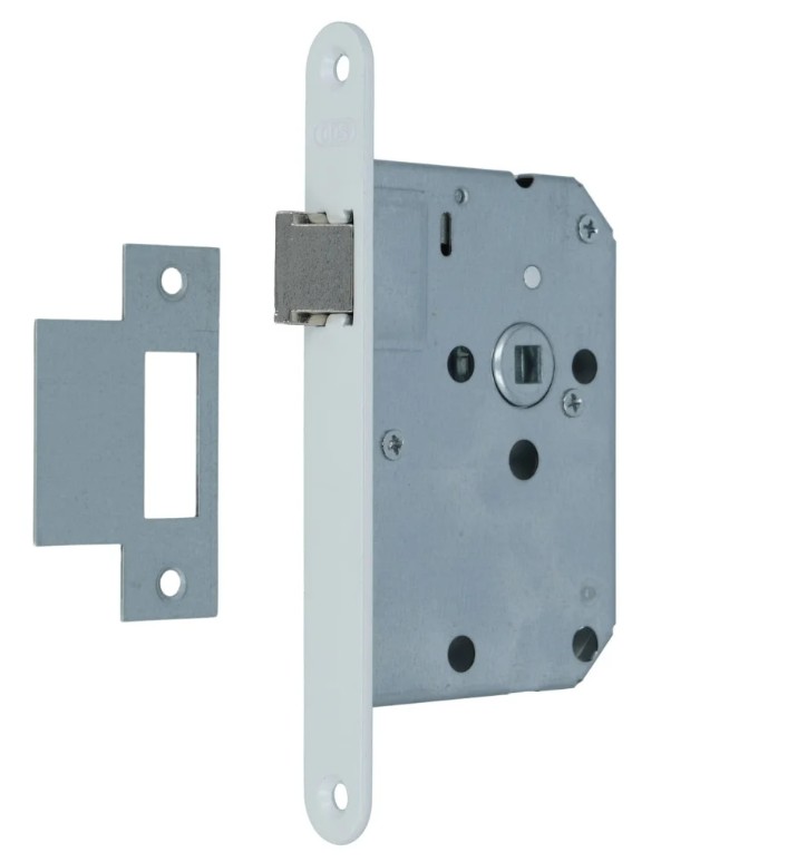 ODShop deurklink vierkant met kortschild blind en slot aluminium F1 - Afbeelding 8