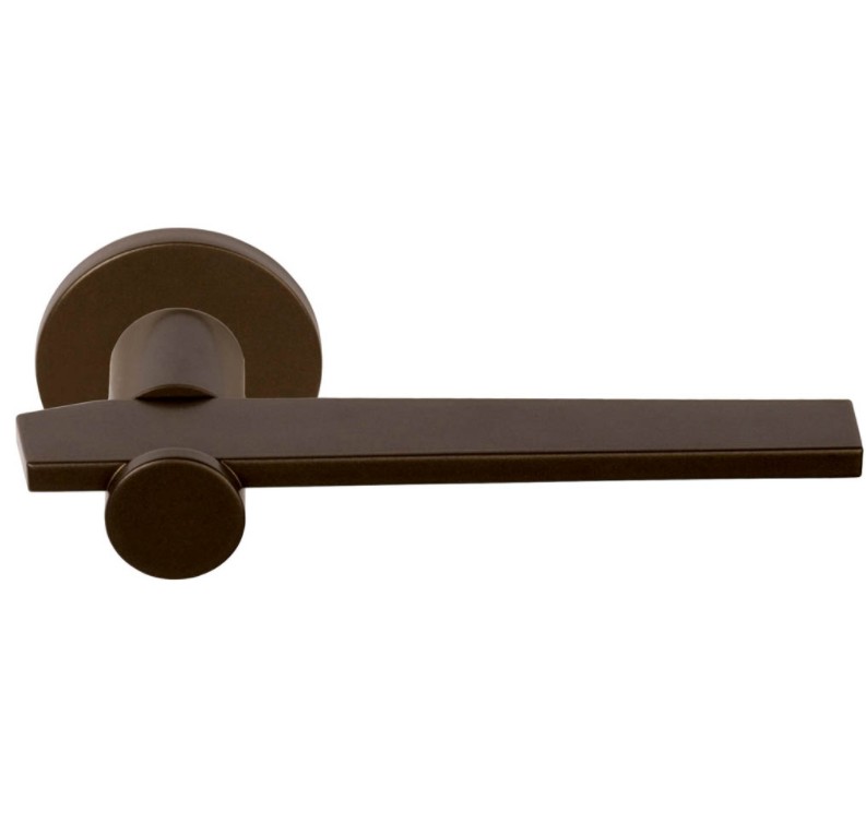 Deurklink TENSE BB100-G op rozet brons