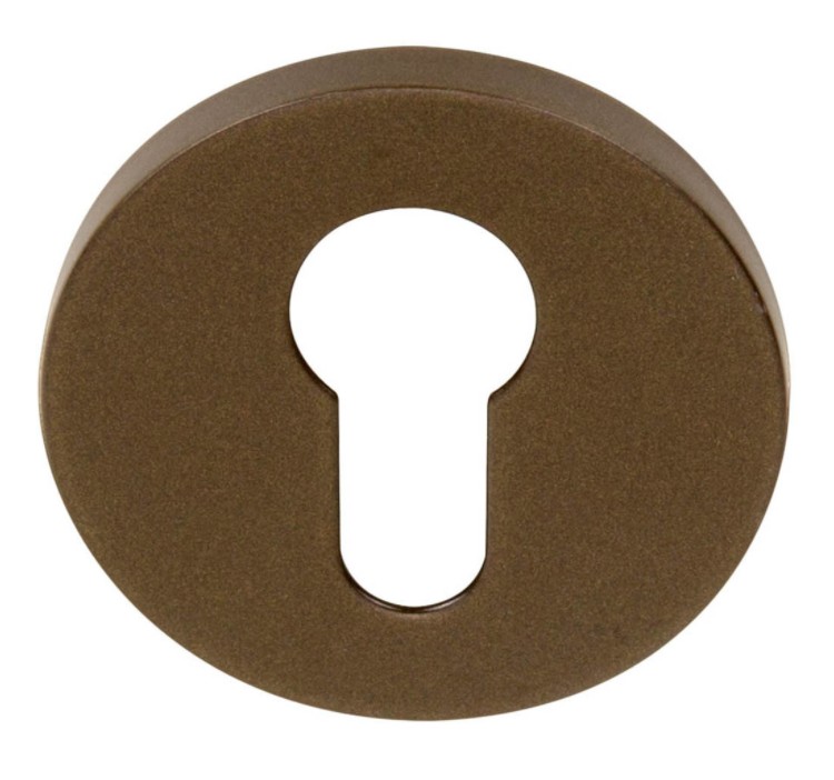 Cilinderplaatje TENSE BBY53 brons