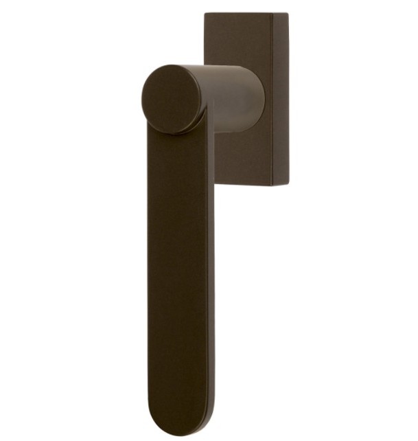 Draaikiepgarnituur TENSE BB103-DK rechts brons