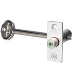 Nemef insteekgrendel afsluitbaar 2603/4-18 mm aluminium F1