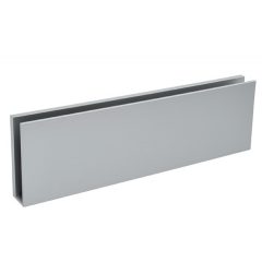 Glaspaneelbeugel voor Geze TS2000/3000/5000 deurdranger zilver